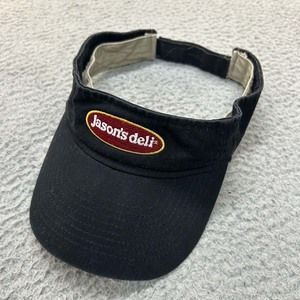 Jasons Deli Hat Men Visor One Size Head Shots Uniform Replacement